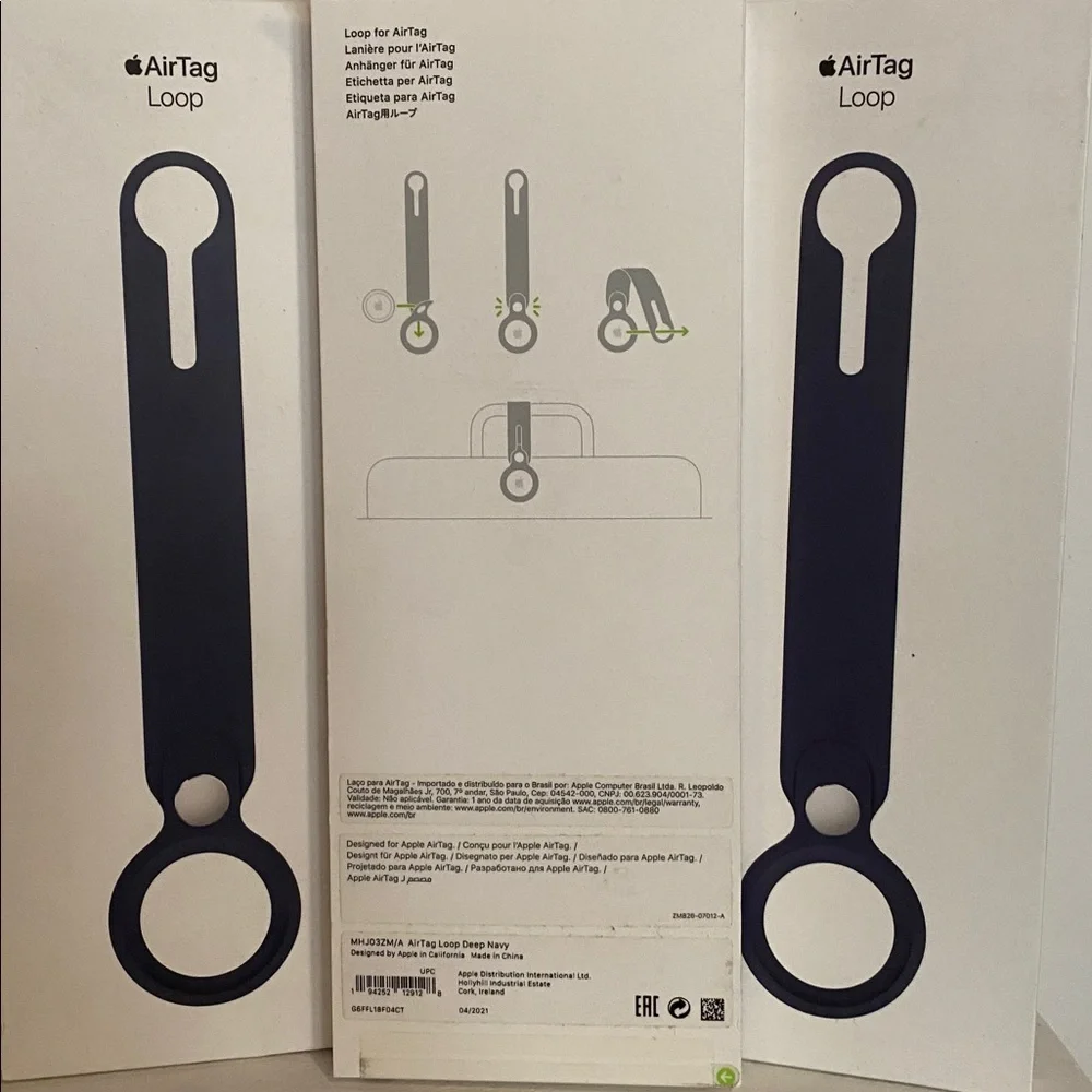 Apple AirTag Loop - Dark Blue